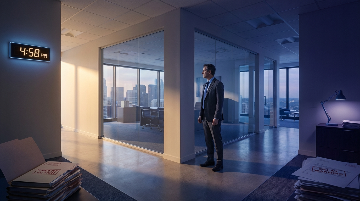 האם כדאי להמתין או לפעול מיד כשמזהים בעיה?