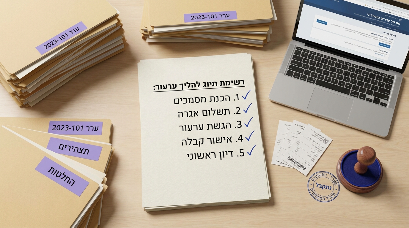 ערעור על קנס ביטוח לאומי — מה ההבדל בין בקשה מנהלית לערעור שיפוטי?