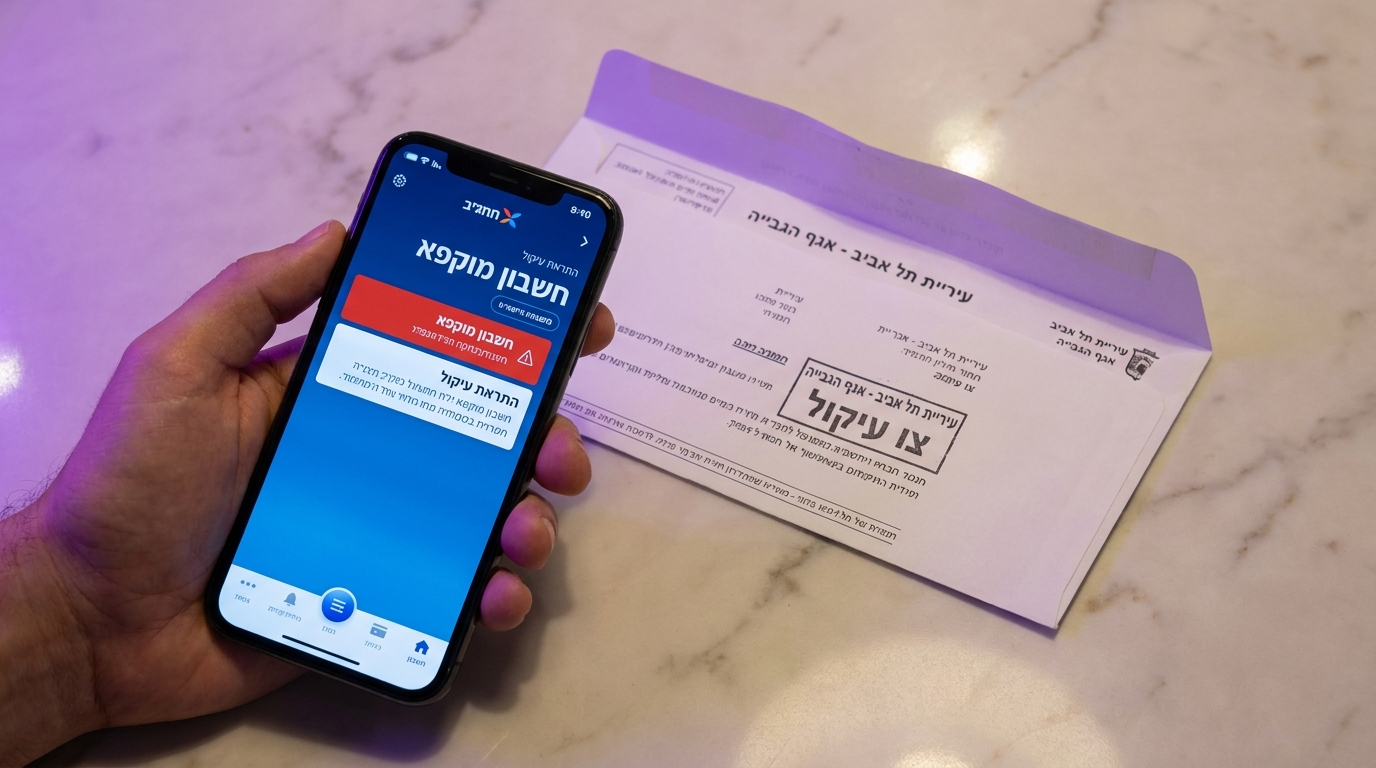 מהו עיקול בגין חוב ארנונה ואיך הוא תופס אותנו בהפתעה?